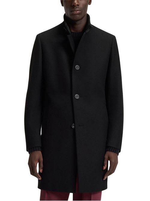 Cappotto in lana con colletto alla coreana Boss Red | 50546551001